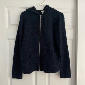 J. Crew Navy Zip Up